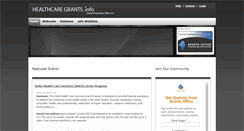 Desktop Screenshot of healthcaregrants.info